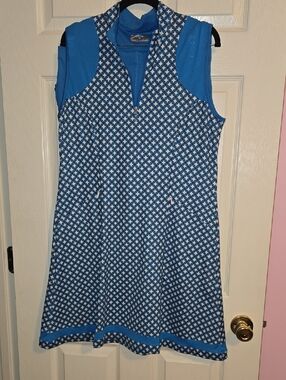 Callaway Bright Blue Performance Golf Dress
